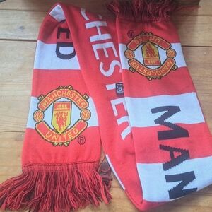 Manchester United Scarf, Premier League, Official Gear, Soccer Football